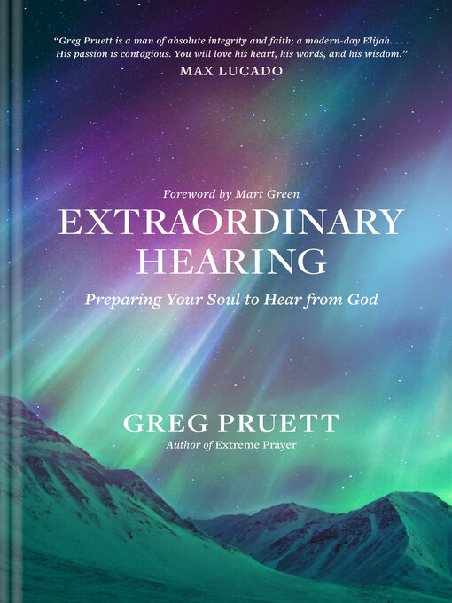 Title details for Extraordinary Hearing by Greg Pruett - Available